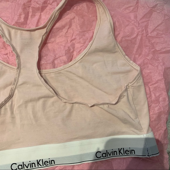 Calvin Klein Modern Cotton Unlined Plus Size Bralette - Picture 4 of 5